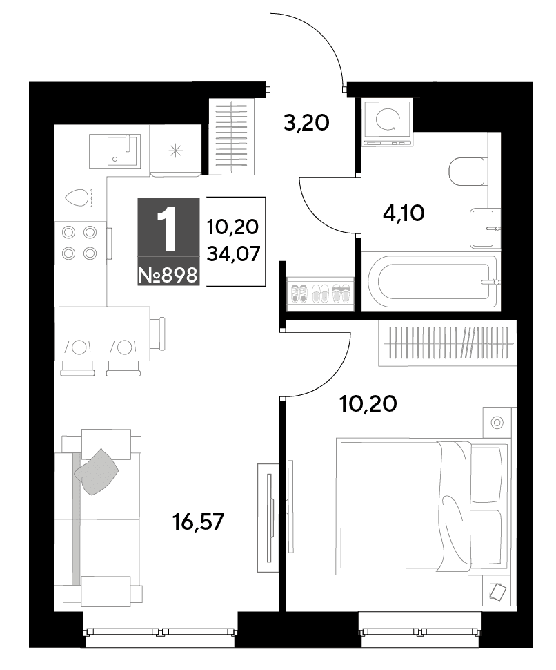 Космопарк Калуга — планировка 1