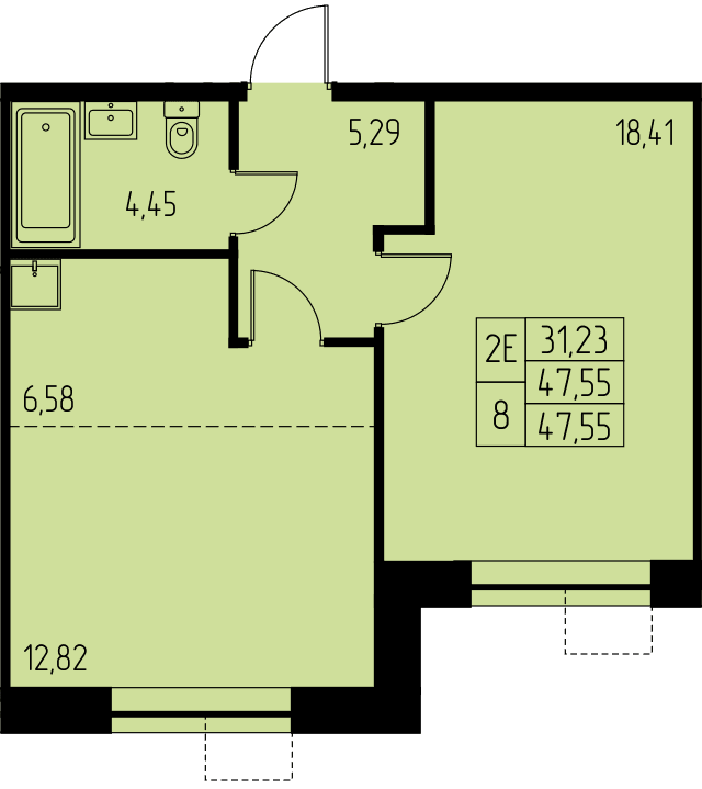 Дом на Студенческом, г. Ивантеевка Ивантеевка — планировка 2
