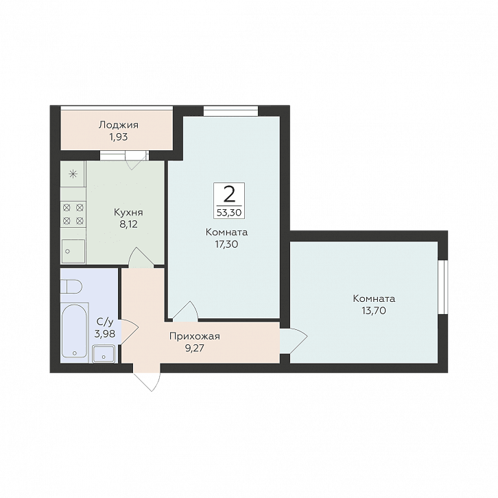 Классики Самара — планировка 2