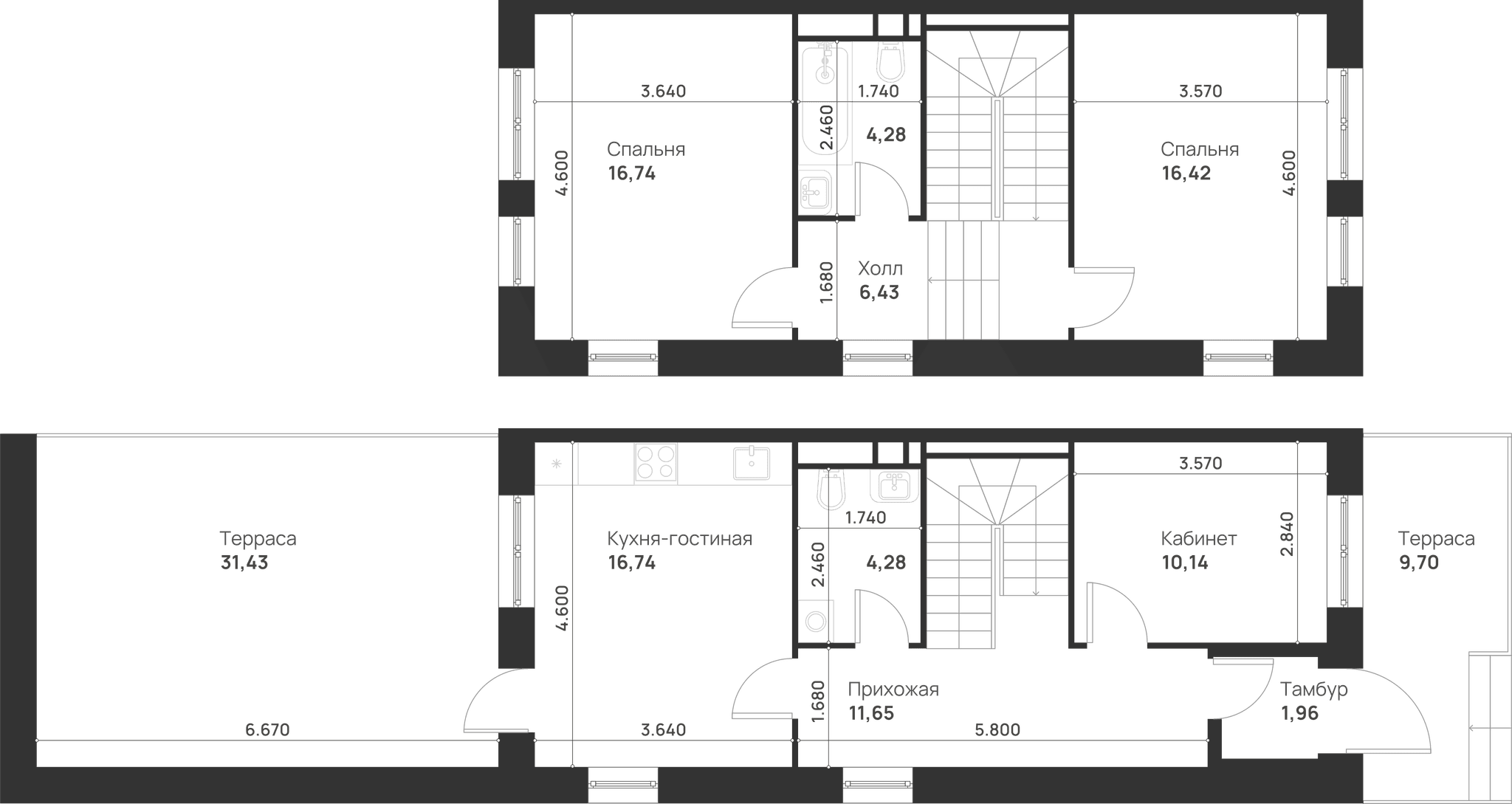 Талисман на Рокоссовского Москва — планировка 3