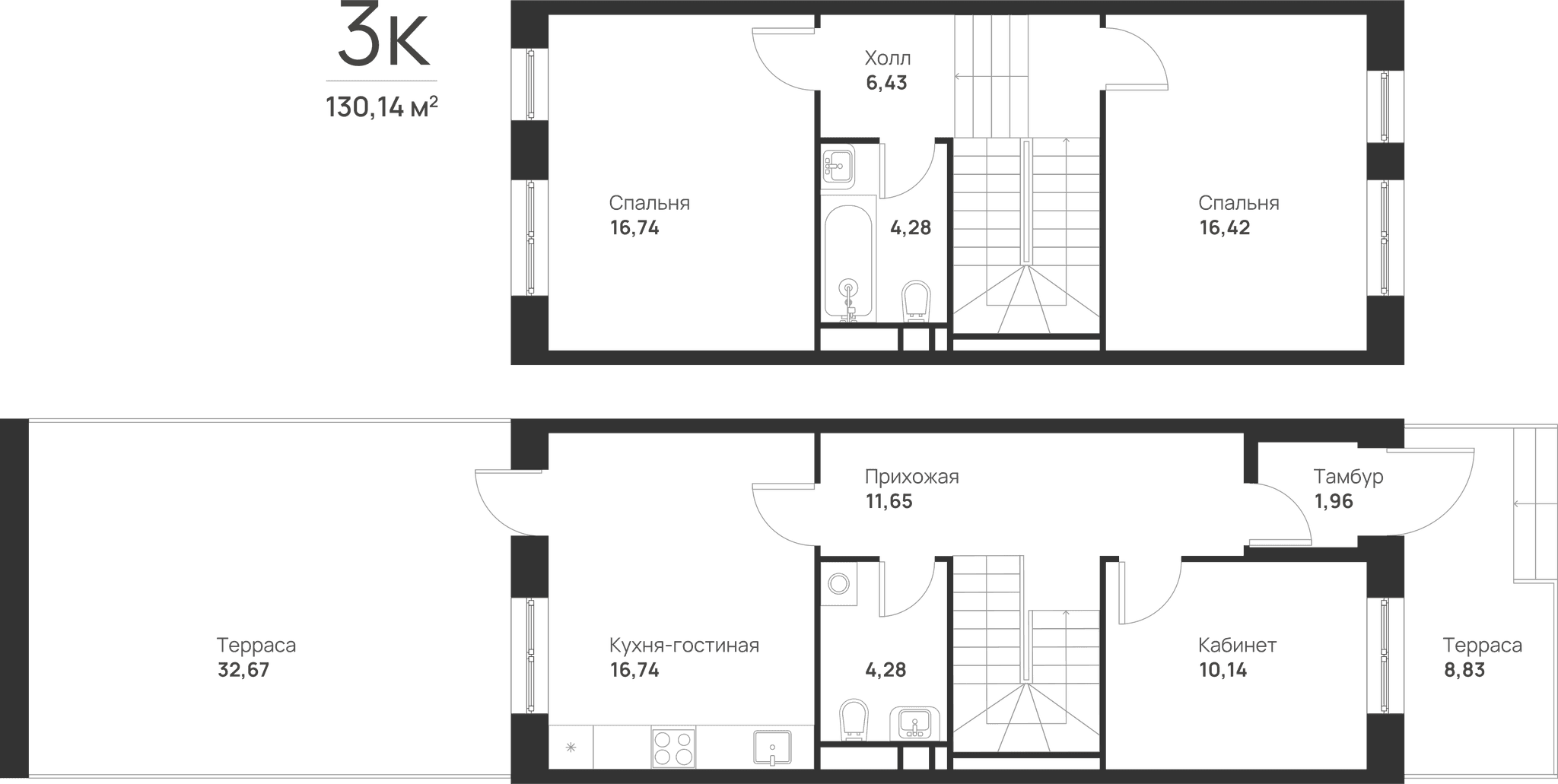 Талисман на Рокоссовского Москва — планировка 3