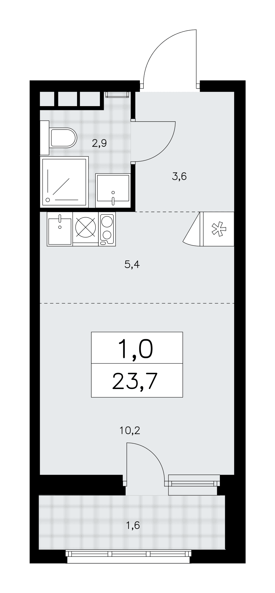 Дзен-кварталы Москва — планировка 1