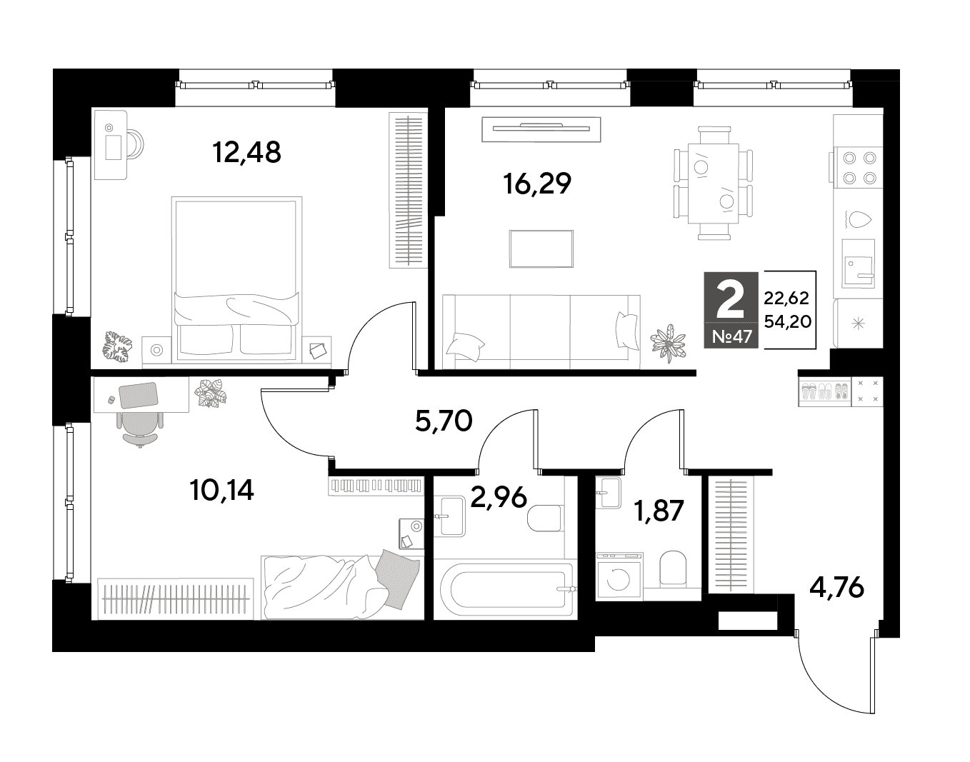 Космопарк Калуга — планировка 2