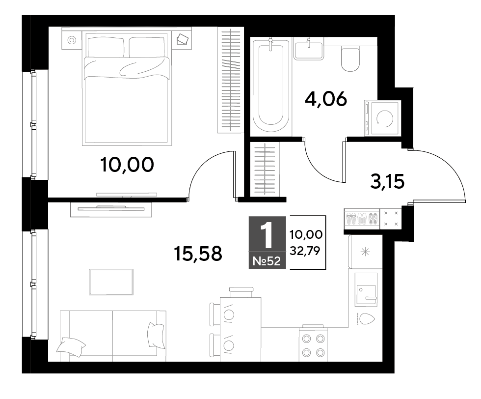 Космопарк Калуга — планировка 1