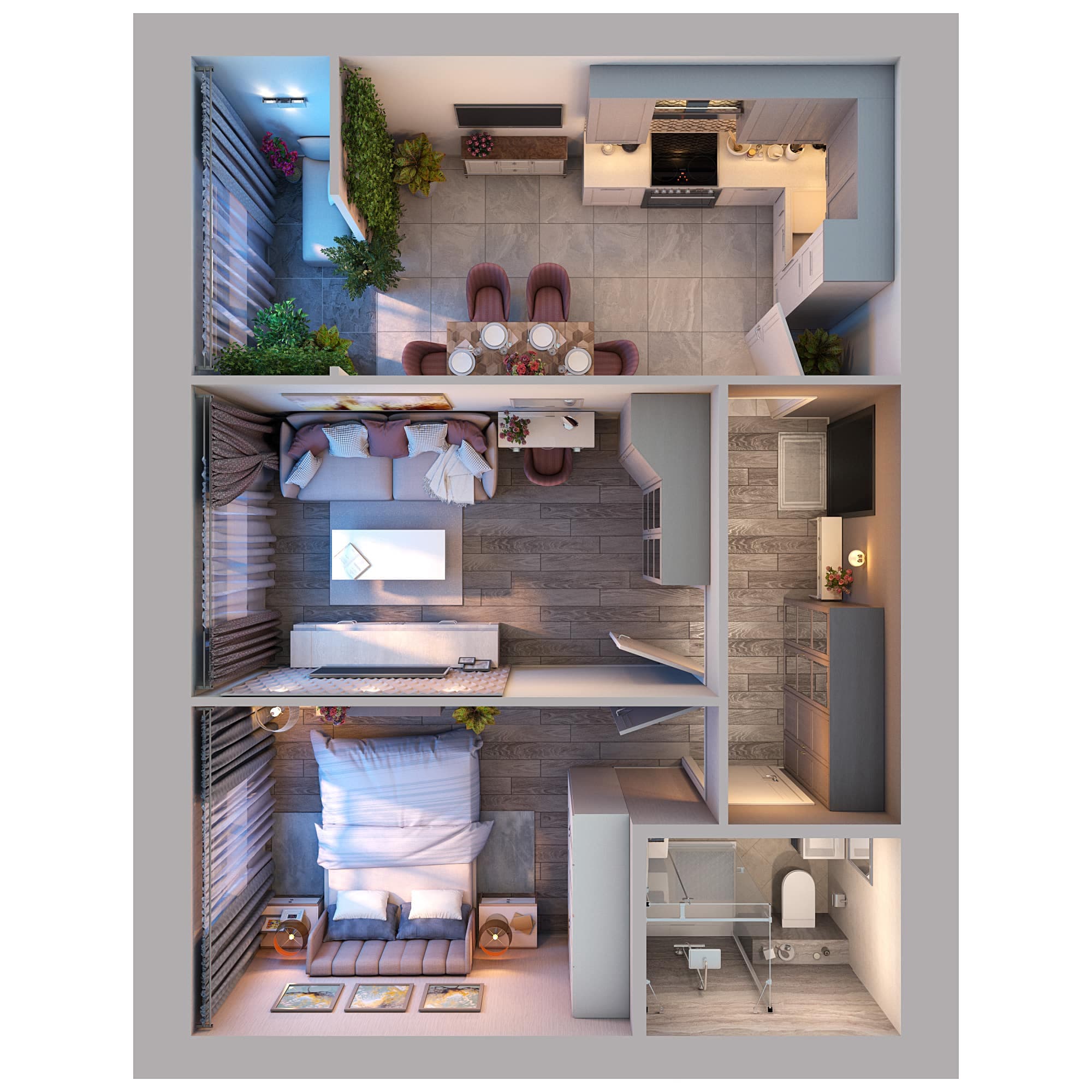 Весна Казань — планировка 2