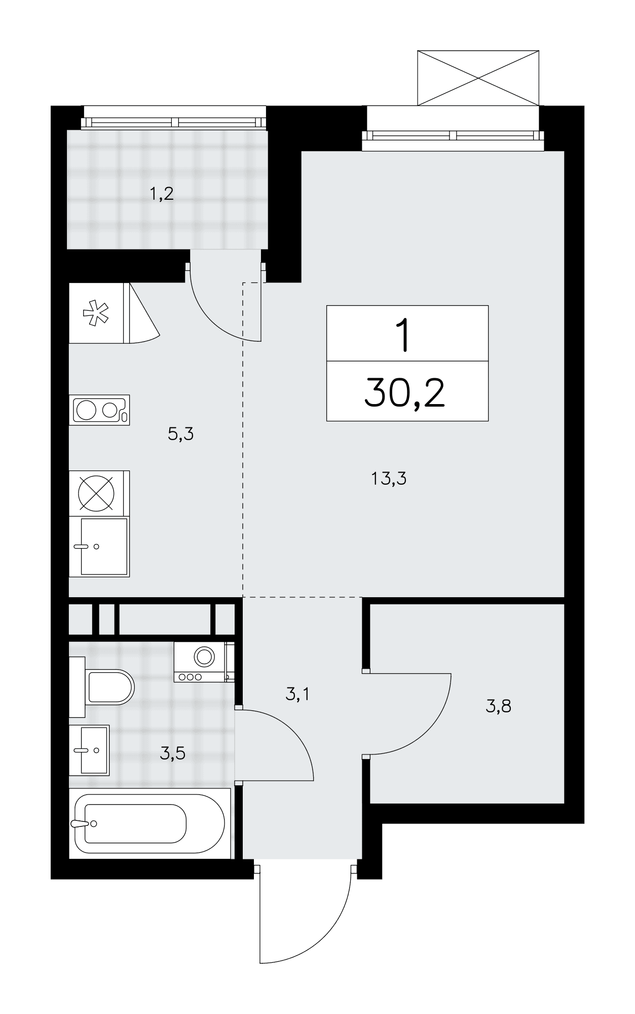 Дзен-кварталы Москва — планировка 1