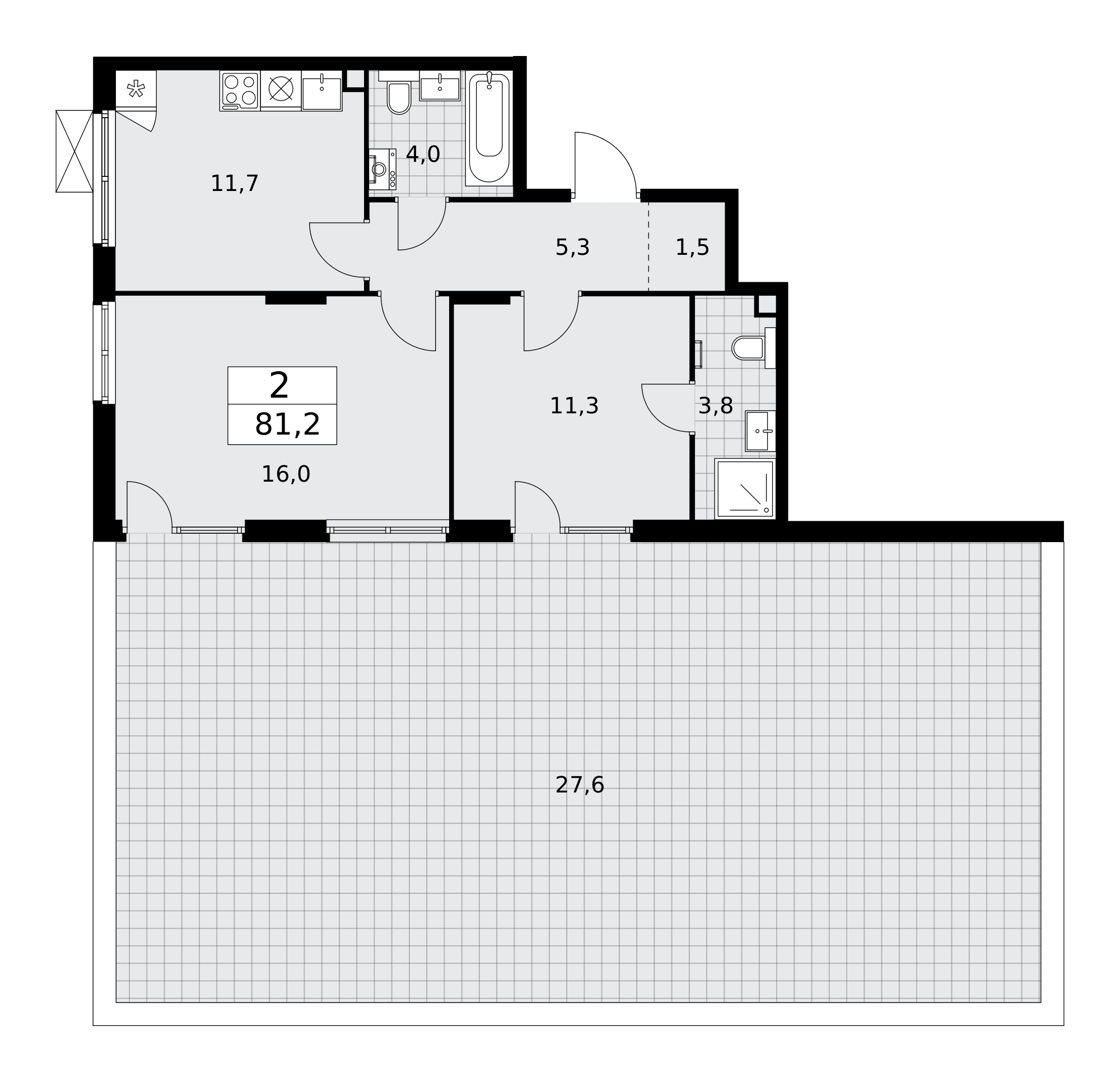 Деснаречье Москва — планировка Студия