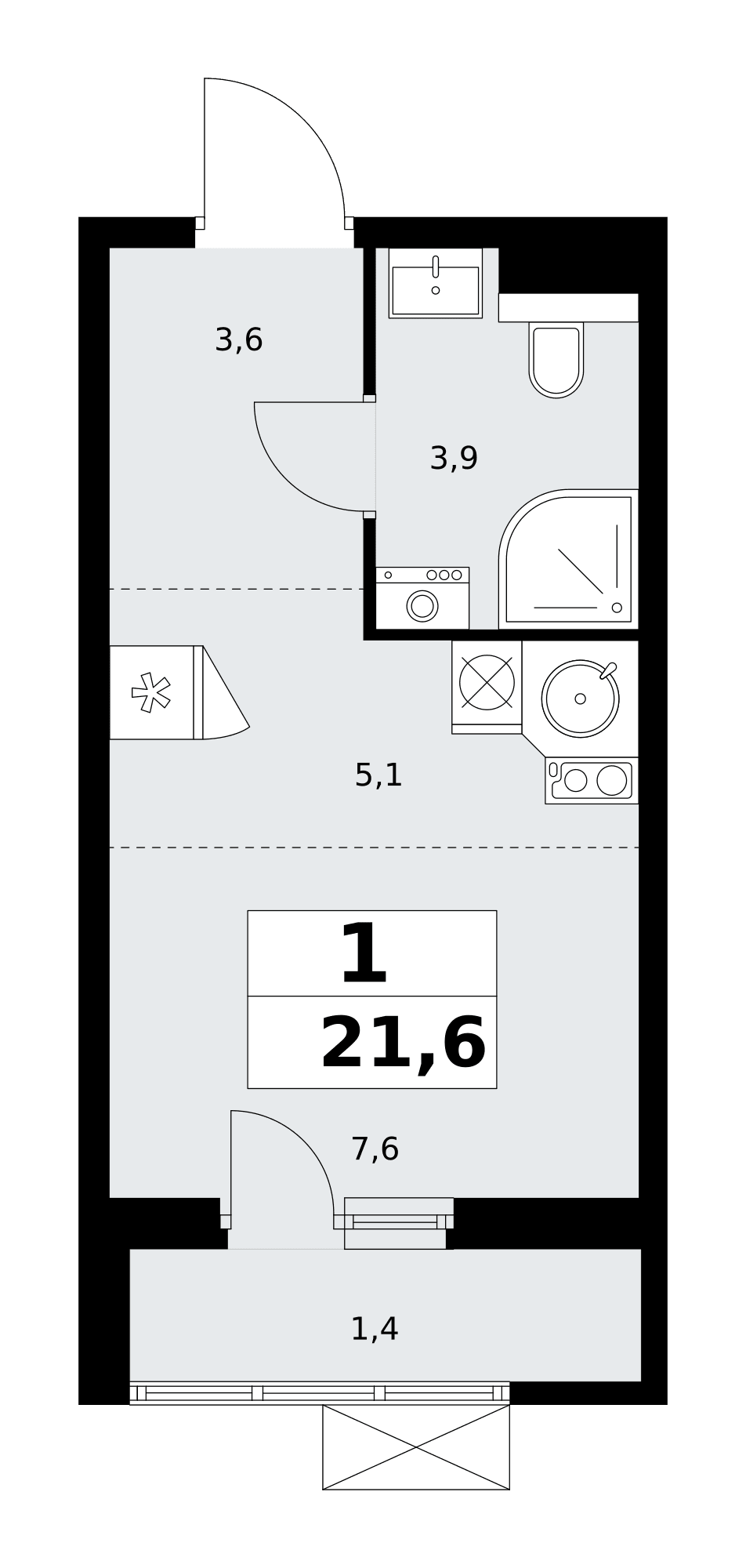 Бунинские кварталы Москва — планировка 1