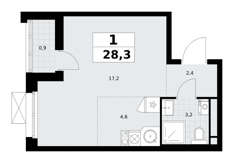 Родные кварталы Москва — планировка 1