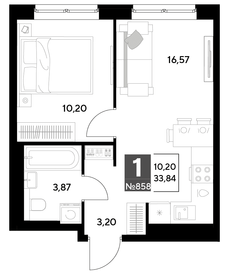 Космопарк Калуга — планировка 1