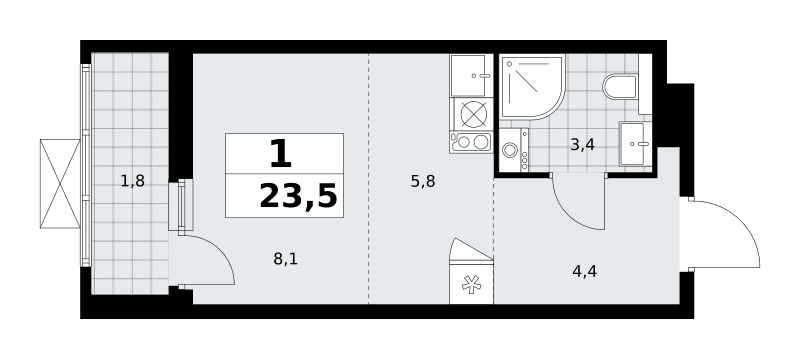 Бунинские кварталы Москва — планировка 1