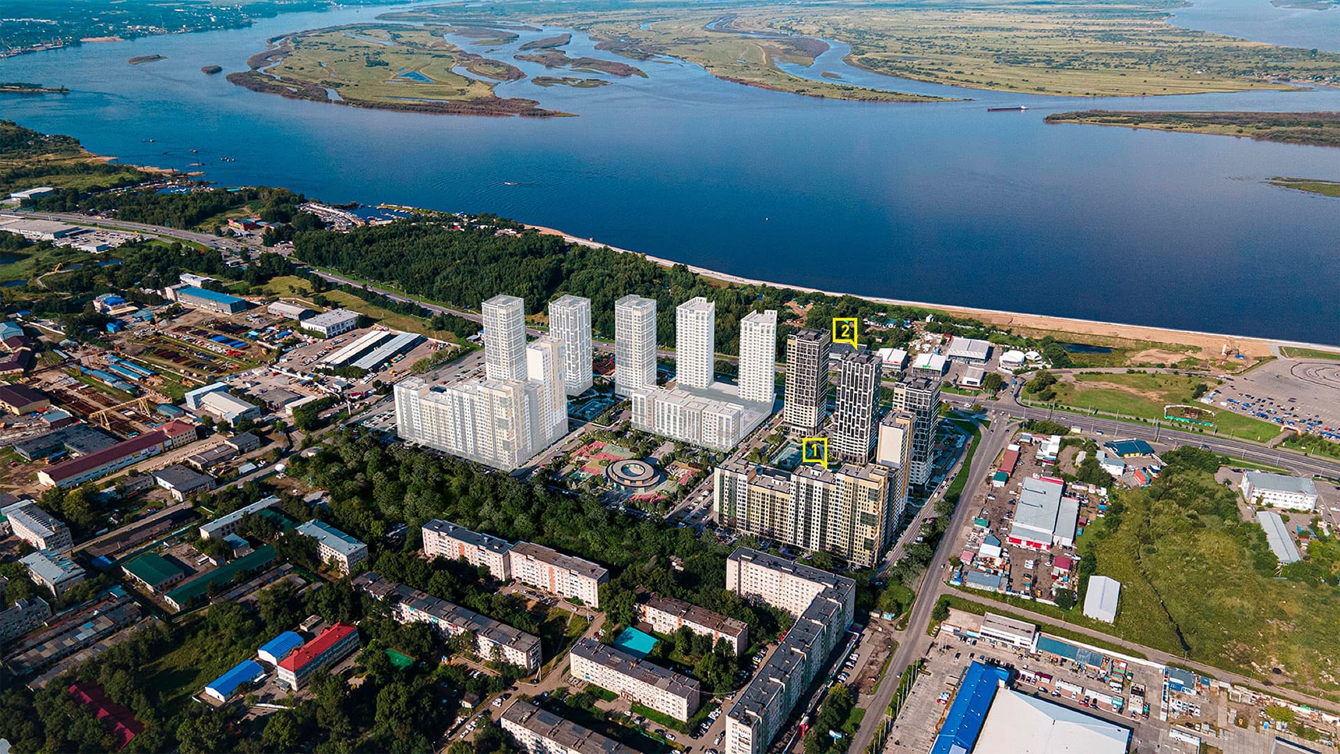 Жилые кварталы «Экополис» Хабаровск — фото 1