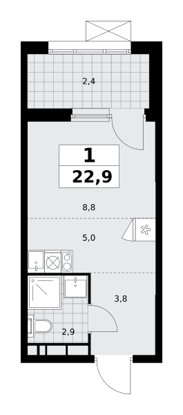 Бунинские кварталы Москва — планировка 1