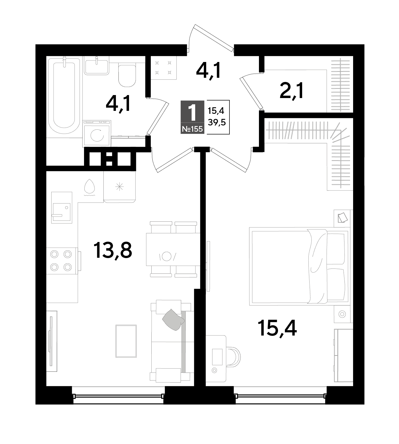 Фотография планировки