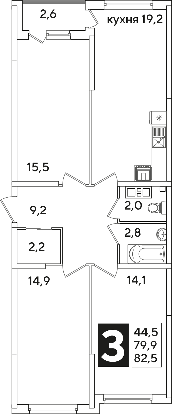Фотография планировки