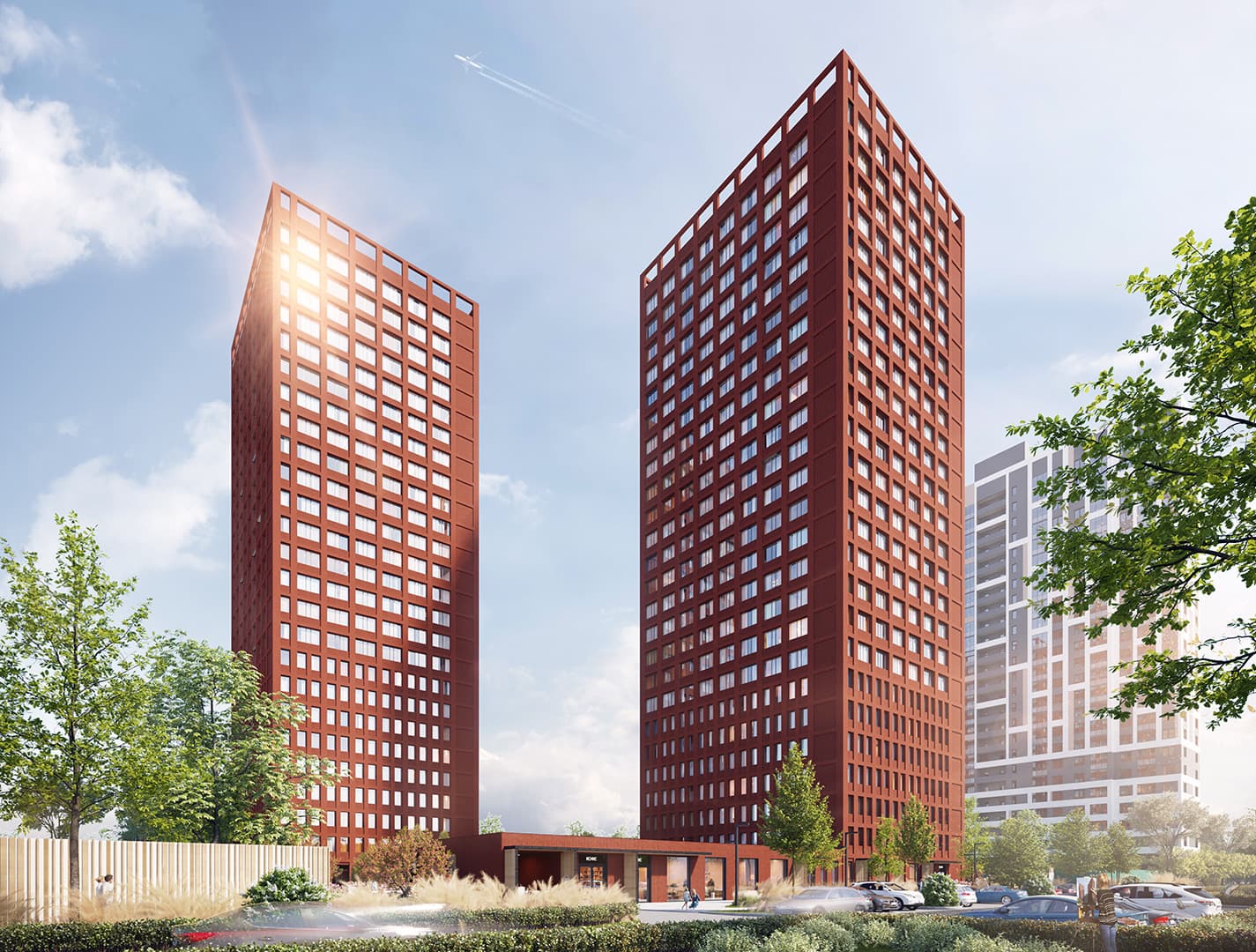 жилые высотки «Н2О» Екатеринбург — фото 1